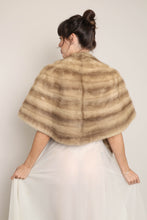 50s Honey Blonde Mink Fur Stole