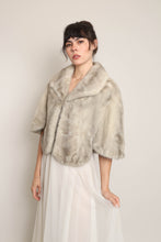 50s Natural Blue Mink Fur Stole