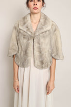 50s Natural Blue Mink Fur Stole