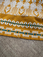 50s Bird Print Cotton Skirt