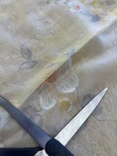 50s Pale Yellow Fluttery Chiffon Dress
