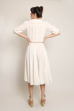 80s Gauze Chiffon Dress