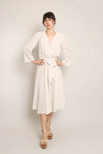 80s Gauze Chiffon Dress