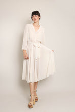 80s Gauze Chiffon Dress