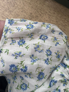 60s Floral Prairie Dress