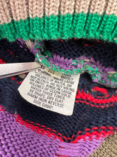 1990s Kalaroo Australia Rainbow Cotton Abstract Sweater