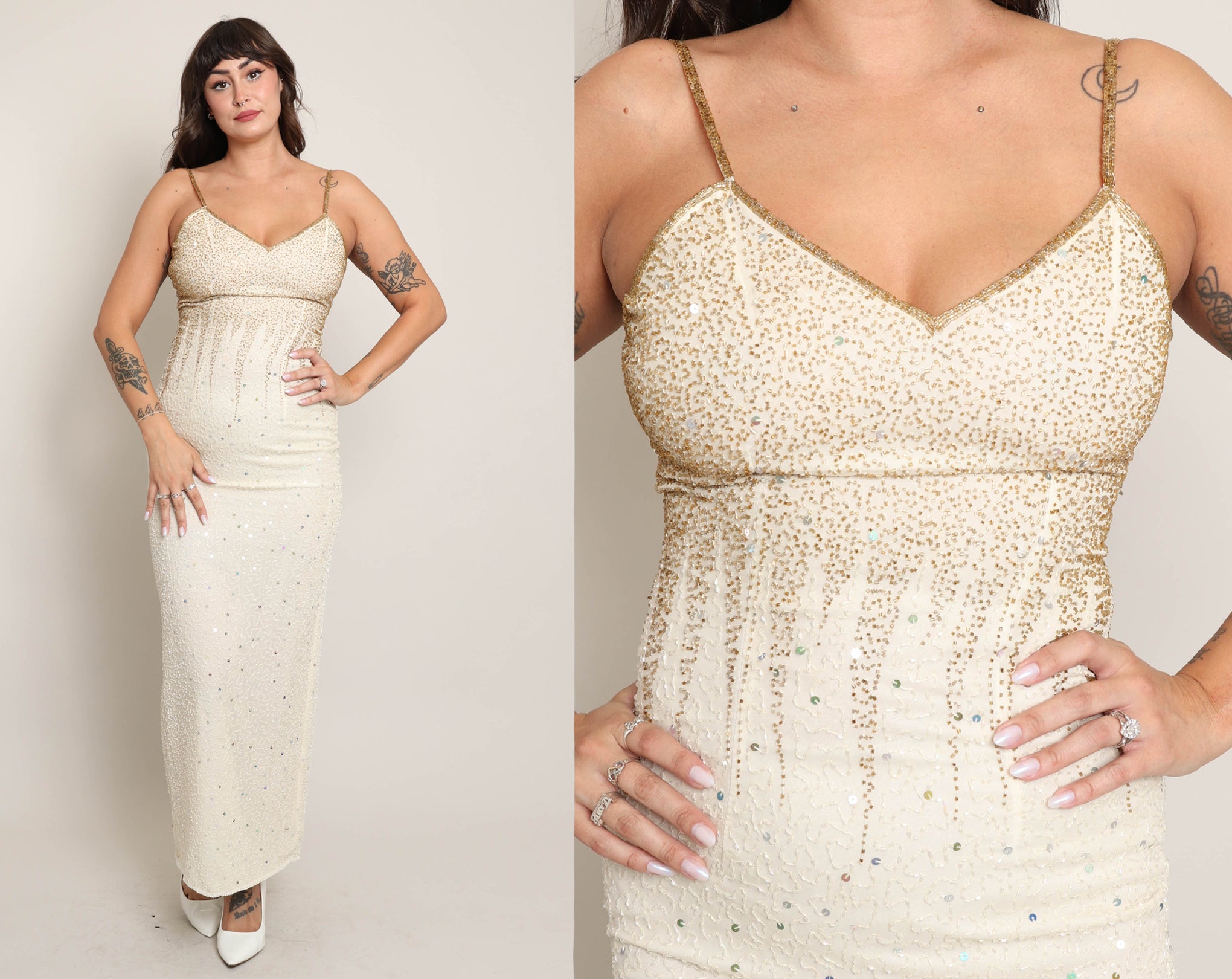 90s Beaded Silk Dress 90s Beaded Silk Dress