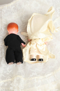 40s Wedding Cake Topper Set