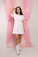 ❤️ 70s Pink Floral Mini Dress