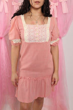 ❤️ 70s Lace Bib Prairie Dress