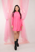 ❤️ 60s Pink Turtleneck Dress