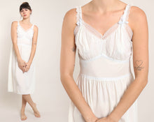 50s Something Blue Slip Dress