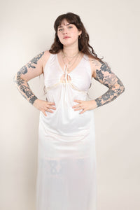 80s Keyhole Cut Out Nightgown