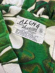 60s Cotton Hawaiian Dress