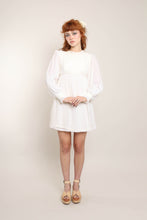 60s Shirred Chiffon Mini Dress