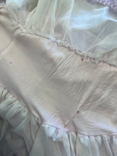 70s Lilac Chiffon Gown