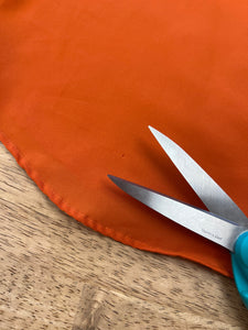 80s Orange Ascot Shirt