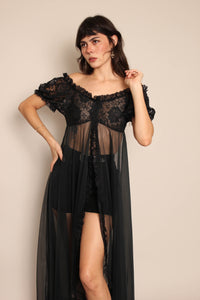 70s Sabrina Witch Nightgown - S