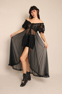 70s Sabrina Witch Nightgown - S