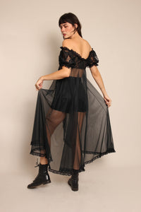 70s Sabrina Witch Nightgown - S