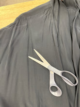 1980s Black Draped Dolman Sleeve Avant Garde Duster Jacket