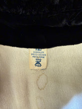 1930s Black Velvet Shirred Evening Coat With Collar
