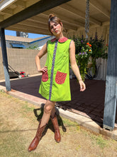 70s Strawberry Print House Dress
