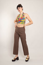 80s Brown Polyester Pants