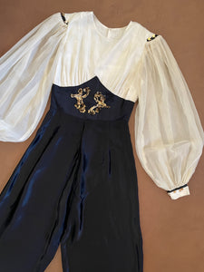 60s Star Bell Bottom Jumpsuit