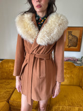 70s Penny Lane Jacket With Fur Collar