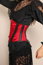 90s Stormy Leather Witch Corset - L