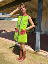 70s Strawberry Print House Dress