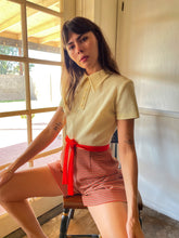 70s Dagger Collar Mod Romper