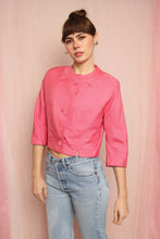 ❤️ 50s Pink Cropped Jacket