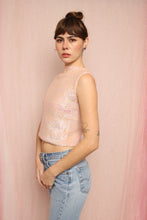 ❤️ 60s Pink Sequined Knit Tank