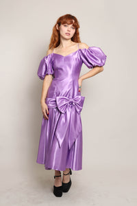 80s Romantic Party Dress