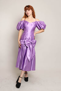 80s Romantic Party Dress