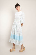 80s Floral Prairie Dress