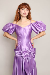 80s Romantic Party Dress