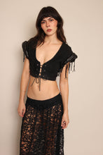 80s Leatherette Witch Vest