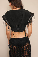 80s Leatherette Witch Vest