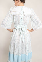 80s Floral Prairie Dress