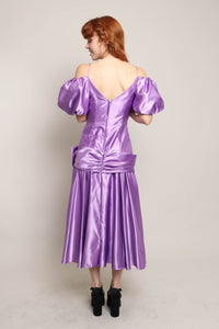 80s Romantic Party Dress