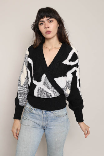 80s Abstract Sweater