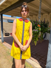 70s Strawberry Print House Dress