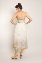 70s Butterfly Botanical Dress