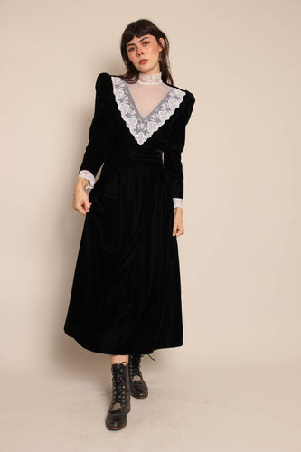 80s Banished Witch Dress - S