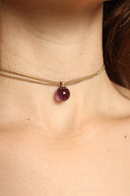 Natural Amethyst Faceted Pendant