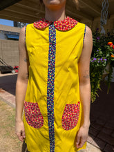 70s Strawberry Print House Dress