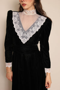 80s Banished Witch Dress - S